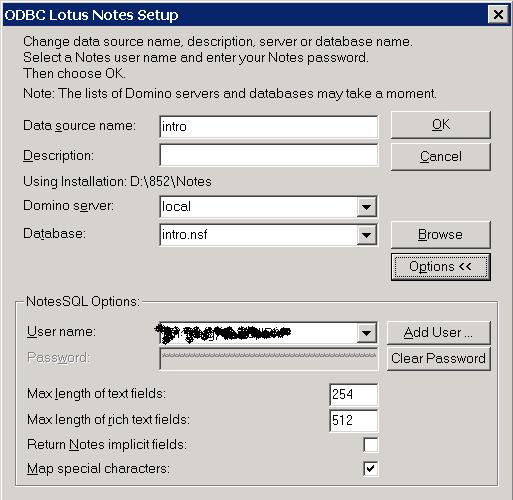 HCL Notes and Domino Application Development wiki: Lotus Notes SQL ...